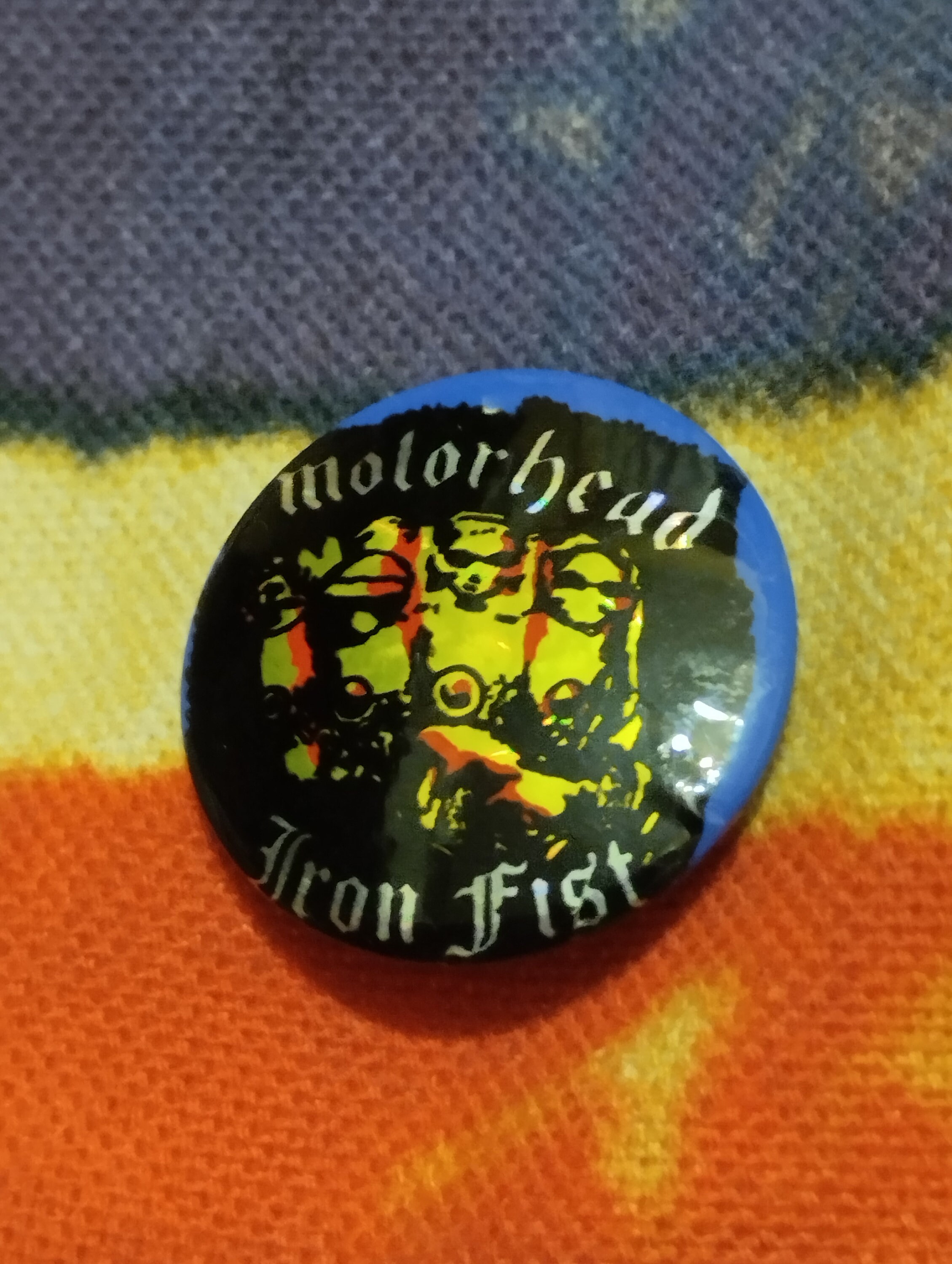 Motörhead Iron Fist Pin Badge