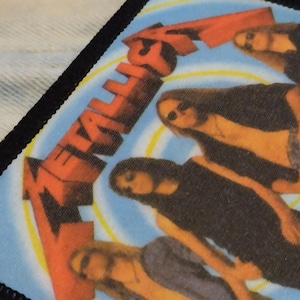 And Justice for All, Metallica vintage end 80s sew on patch, deadstock never used, extra rare item for real collectors vintage relic of the