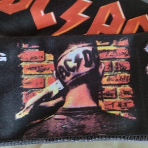 AC DC, The Razors Edge, vintage 90s tour hair band, deadstock never used, Thunderstruck, memorabilia for fans great band Angus Young, rare