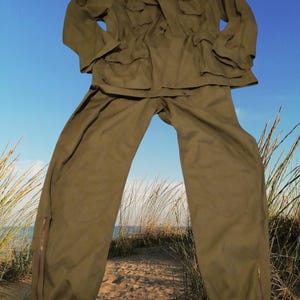 Vintage 80S Italian Army Combat Uniform, Complete Jacket and