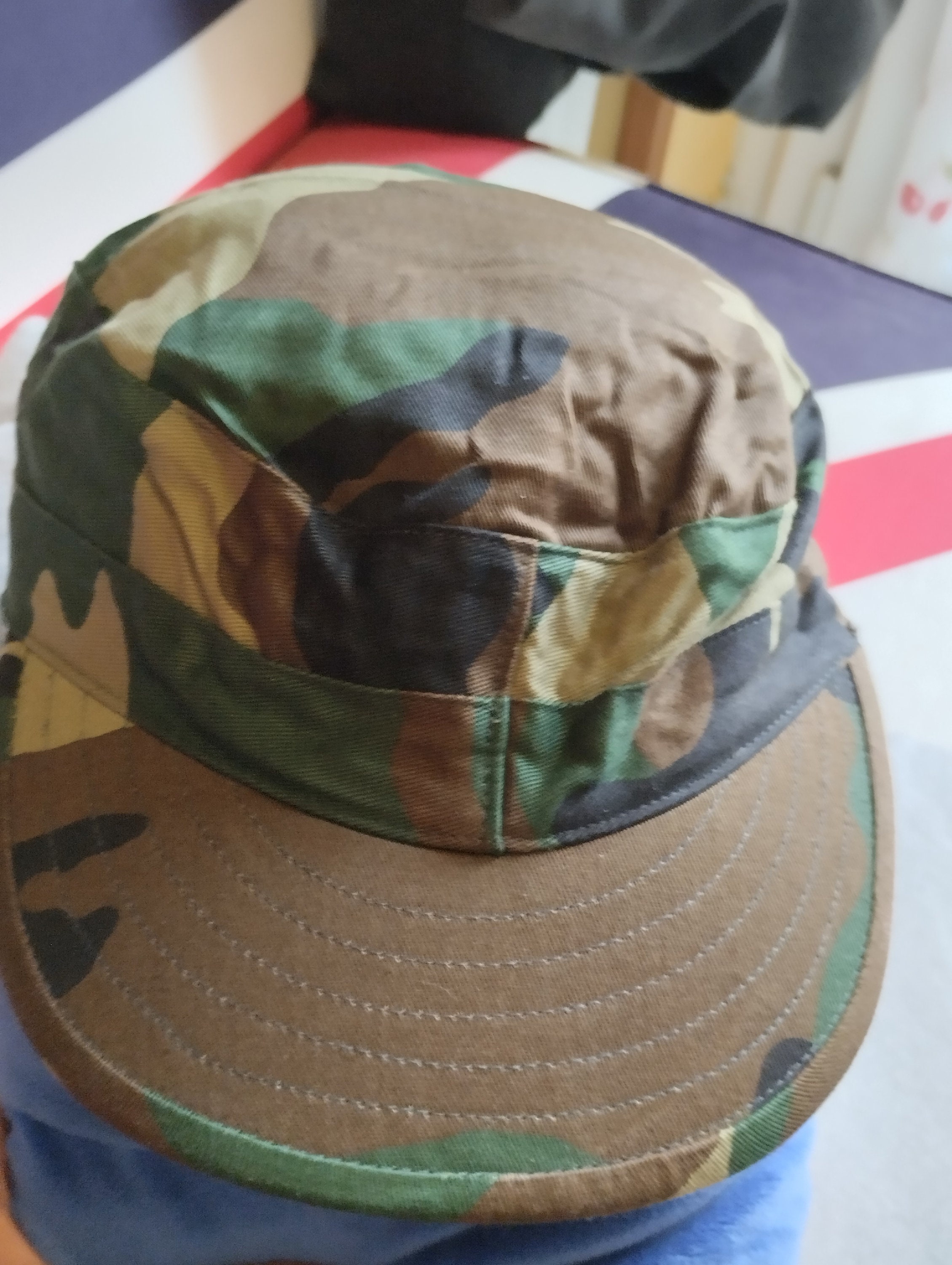 Camouflage Camo Bucket Hats Caps Hunting Gaming Fishing Military Unisex, XL (7 3/8) / Gray Pixel