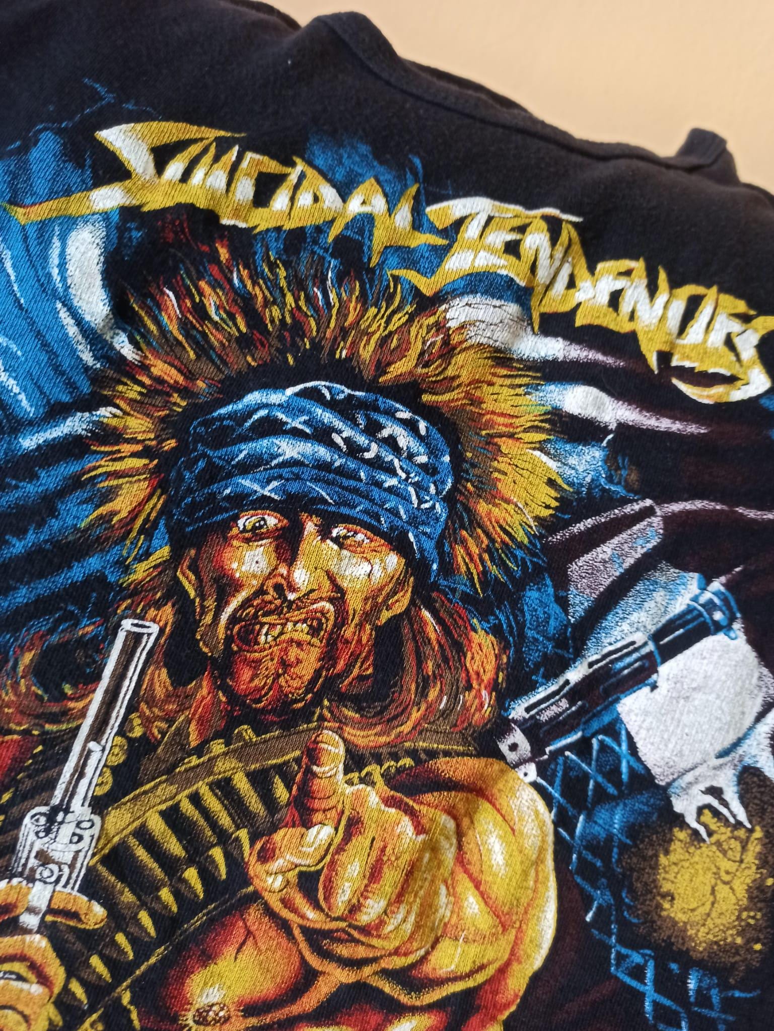 Suicidal Tendencies Join the Army, Tanktop Vintage 80S Made in UK