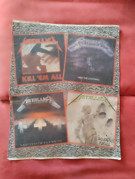 Metallica, Unusual large rectangular patch, witho… - image 1