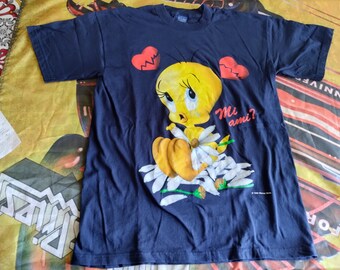 Tweety Bird 1999 Warner Bros T Shirt Vintage 90s Dedstock You Love 