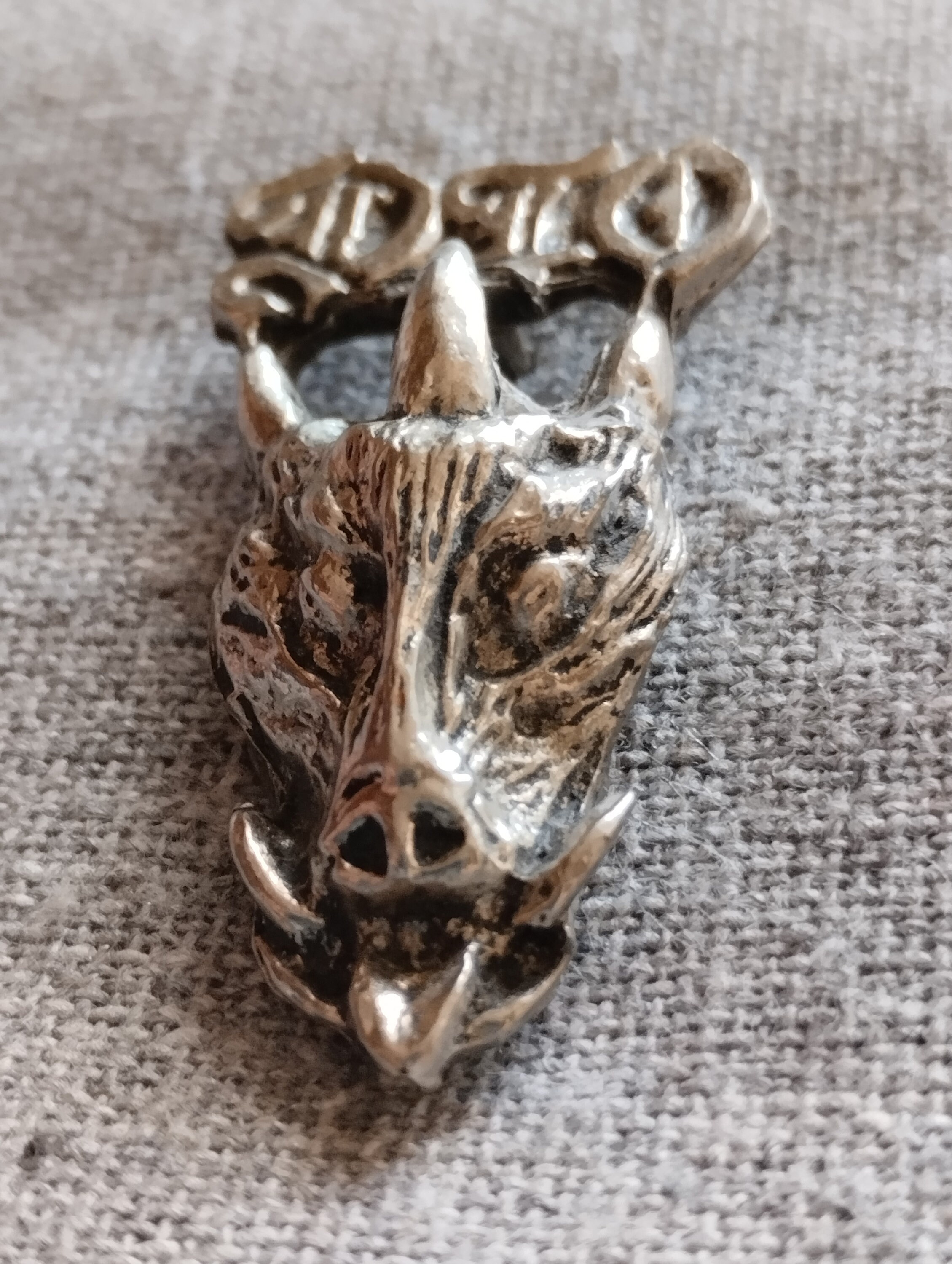 DIO Vintage 80s Cast Metal Pin Bootleg Demon, Amazing Gift for Fans ...