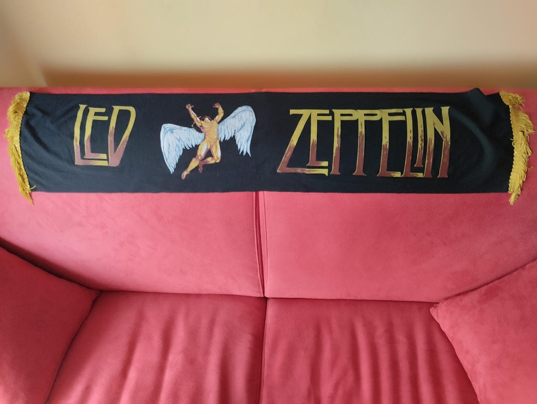 Led Zeppelin Relics Led Zeppelin, Stairway to Heaven, Vintage 80s Big Banner, Memorabilia ...