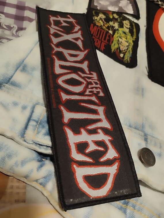 The Exploited, strip patch 1998 original official… - image 14