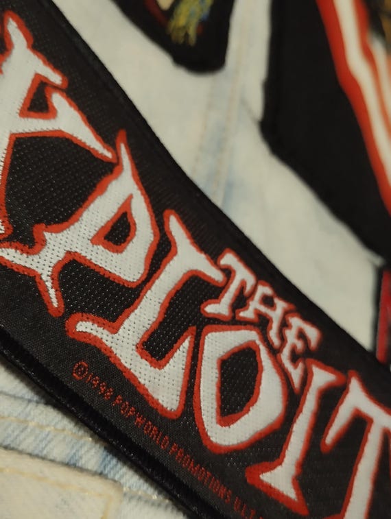 The Exploited, strip patch 1998 original official… - image 10