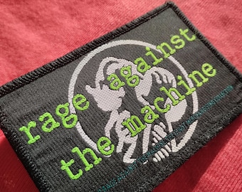 Rage wider die Maschine, 1993 © offizielles Merchandise Vintage 90er Jahre, Streifen Aufnäher, RATM, tolles Geschenk für Fans, für dich!