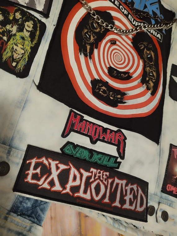 The Exploited, strip patch 1998 original official… - image 13