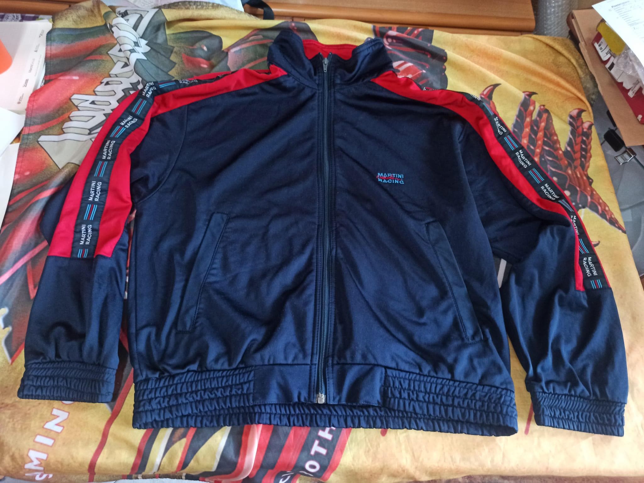 Vintage Martini Laufjacke Racewear24 SPARCO Full Zip Sweatshirt