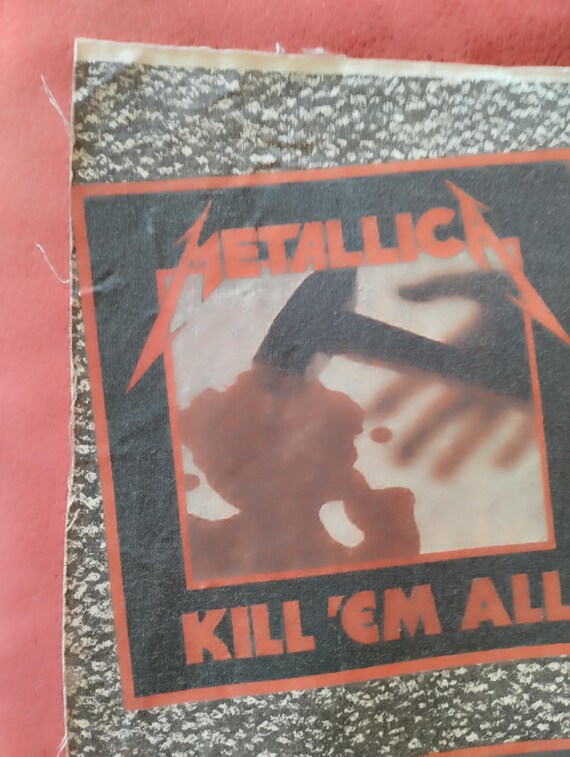 Metallica, Unusual large rectangular patch, witho… - image 2