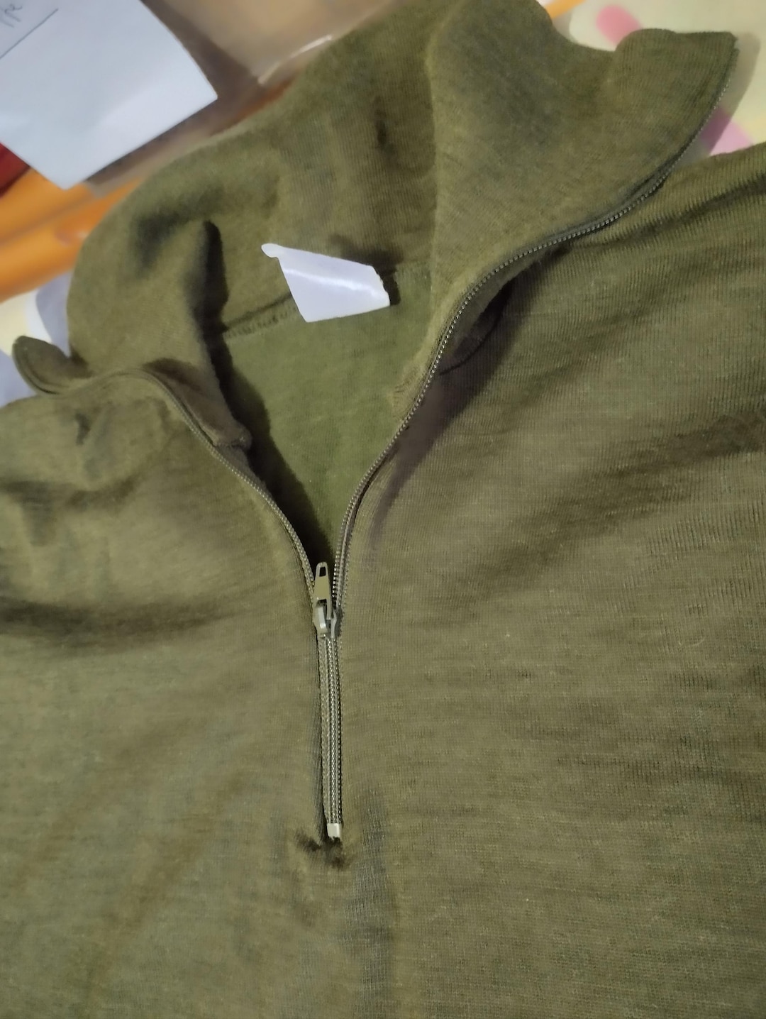 Maglione invernale a collo alto, esercito italiano 1999, vintage