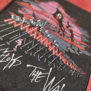 Pink Floyd The wall, vintage 80s sew on patch The march of the hammers, very good condiction vintage amazing gift for fans great band Pink F