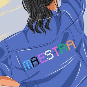 Lotería La Maestra - PNG - JPG