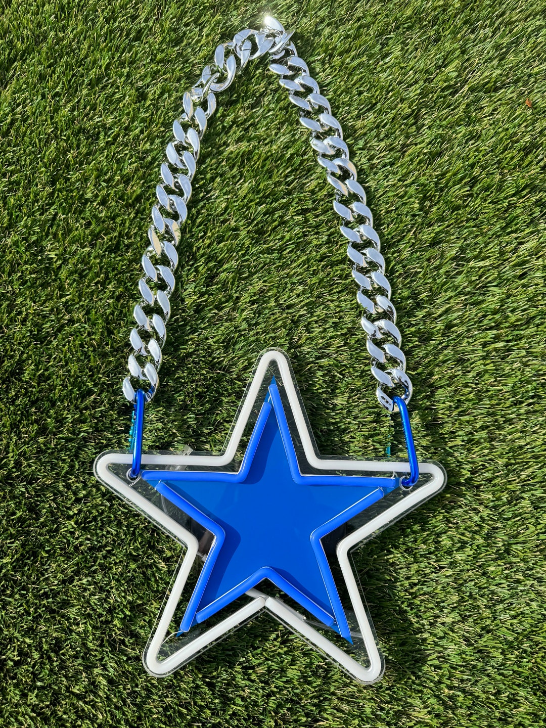 Dallas Cowboys Euro Bead Necklace
