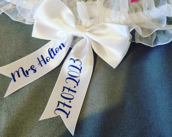 Personalised Garter