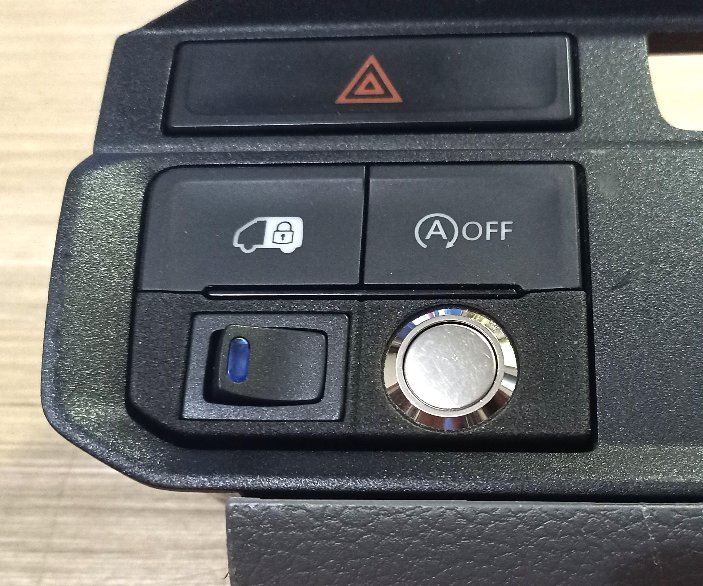 Switch Panel For VW Campervan, T4, T5, Sprinter & Other Vans - Motorhome & Van Conversion Part