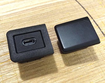 VW T5.1 Dash Switch: 3D Printed Nylon, USB C Port