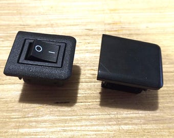 VW T5.1 Dash Switch: 3D Printed Nylon, Illuminated 12V 15A