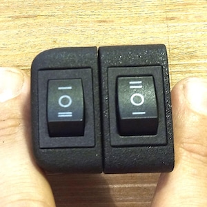 2019 onwards Mercedes Sprinter VS30 Factory Fitting Switch inner/straight or end/rounded