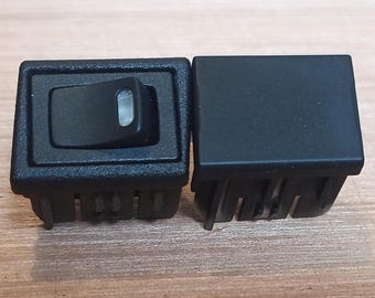 VW T6 Dash Switch: 3D Printed Nylon, Illuminated 12V 15A