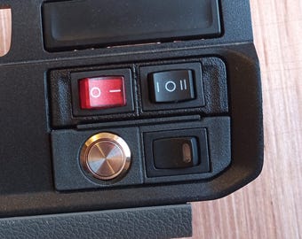 VW Crafter/MAN TGE Dash Switch Panel: Dual 12V Auxiliary Switches