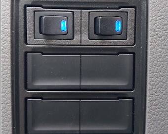 VW crafter/MAN TGE dash switch direct fit auxiliary switch unit #built-not-bought