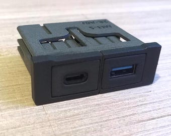 VW crafter/MAN TGE dual usb port direct fit auxiliary usb unit #built-not-bought