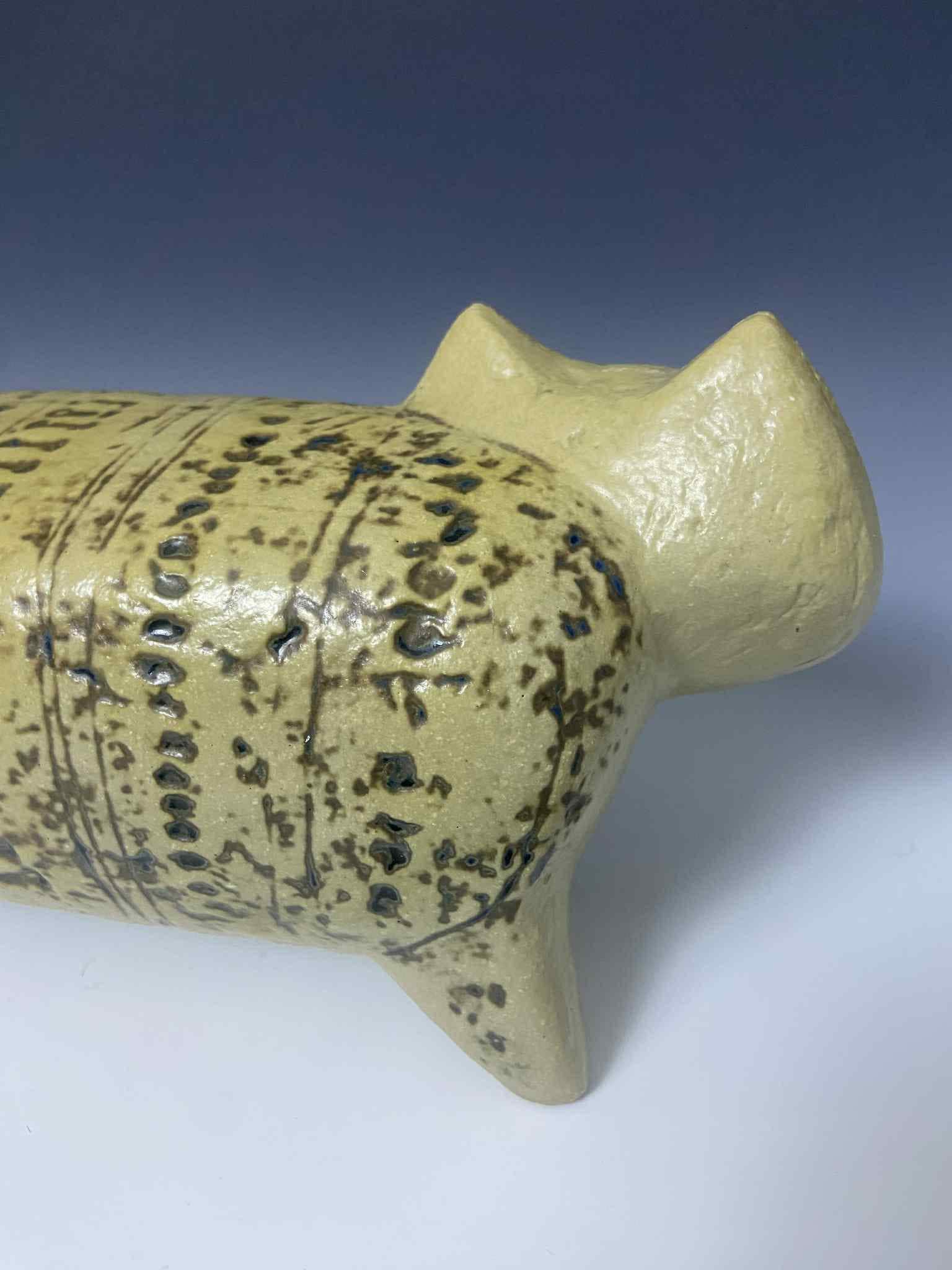Lisa Larson Cat Sculpture for Gustavsberg – Vintage Swedish