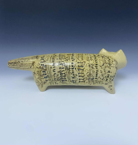 Lisa Larson Cat Sculpture for Gustavsberg – Vintage Swedish