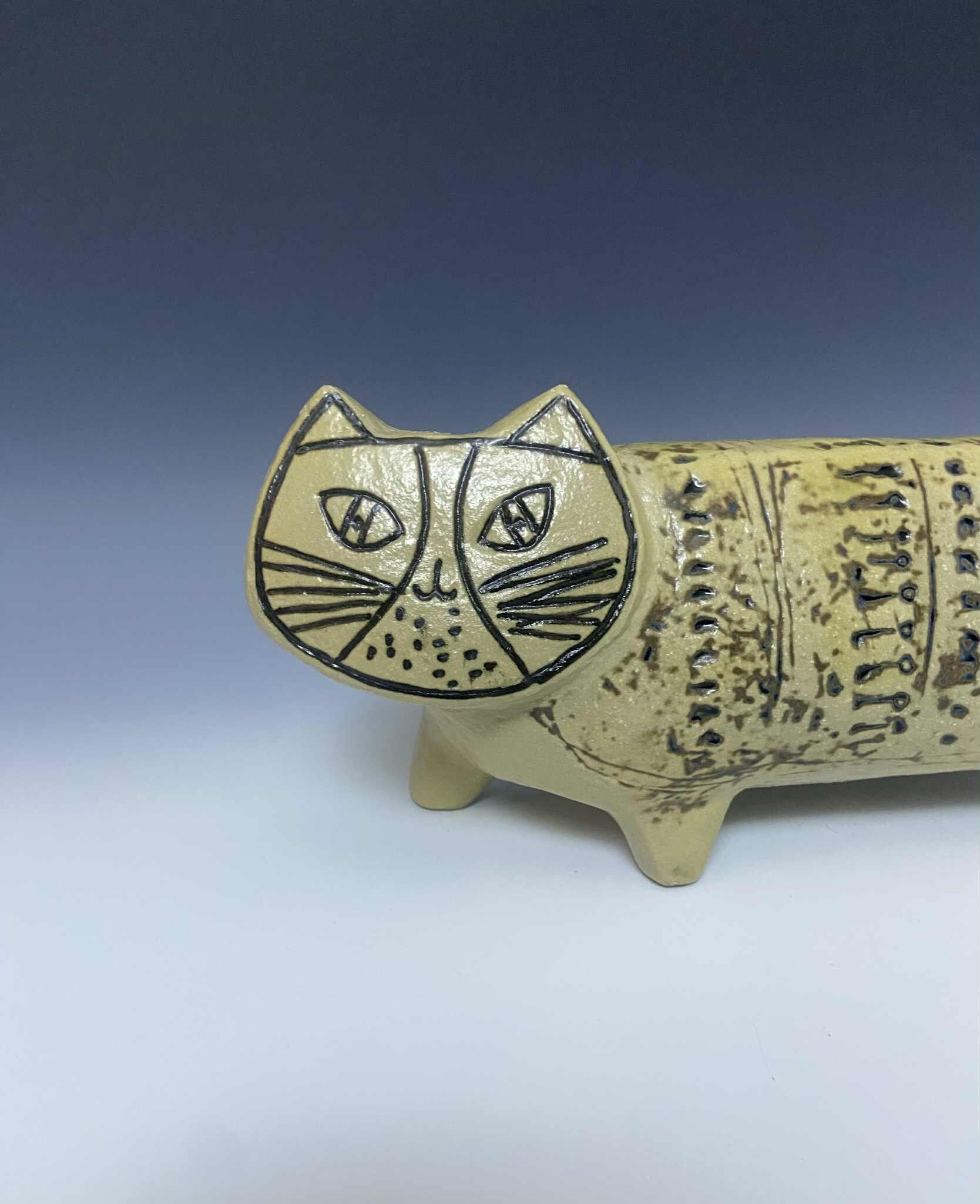 Lisa Larson Cat Sculpture for Gustavsberg – Vintage Swedish