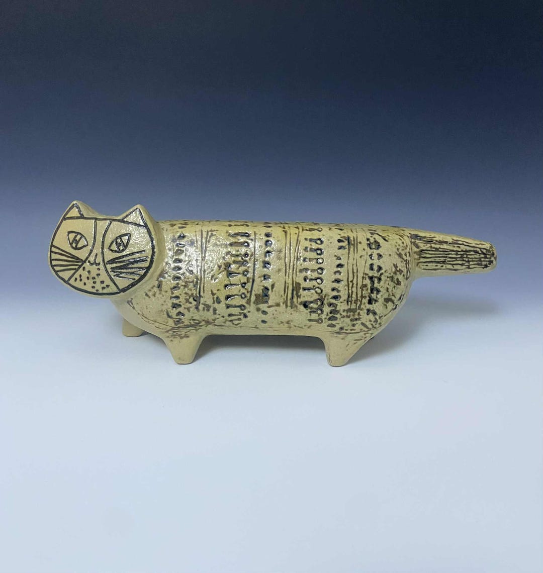 Lisa Larson Cat Sculpture for Gustavsberg – Vintage Swedish