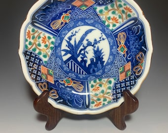Takahashi Decorative Japanese Porcelain Plates / Bowls- Set of 6