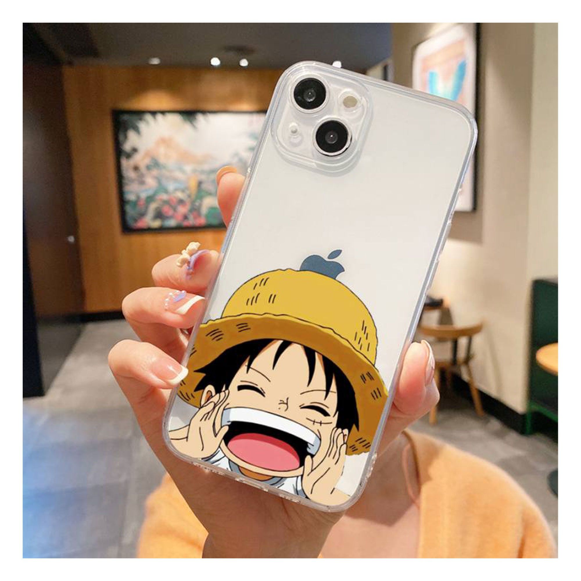 Monkey D Luffy ONE PIECE Phone Case Cover For iphone 6/7/8/X/XS/XR