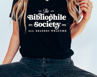 Bibliophile Society Shirt
