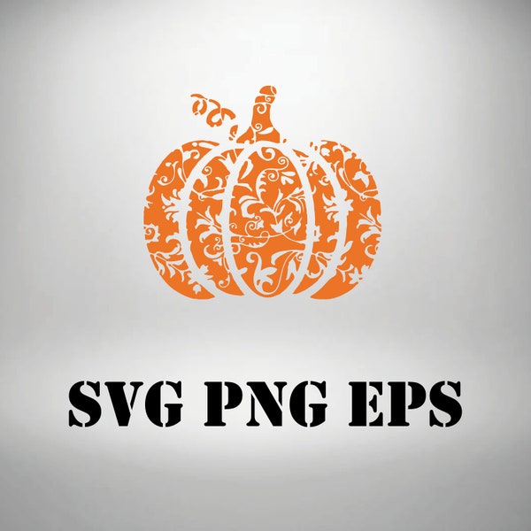 Pumpkin Vine Svg - Etsy