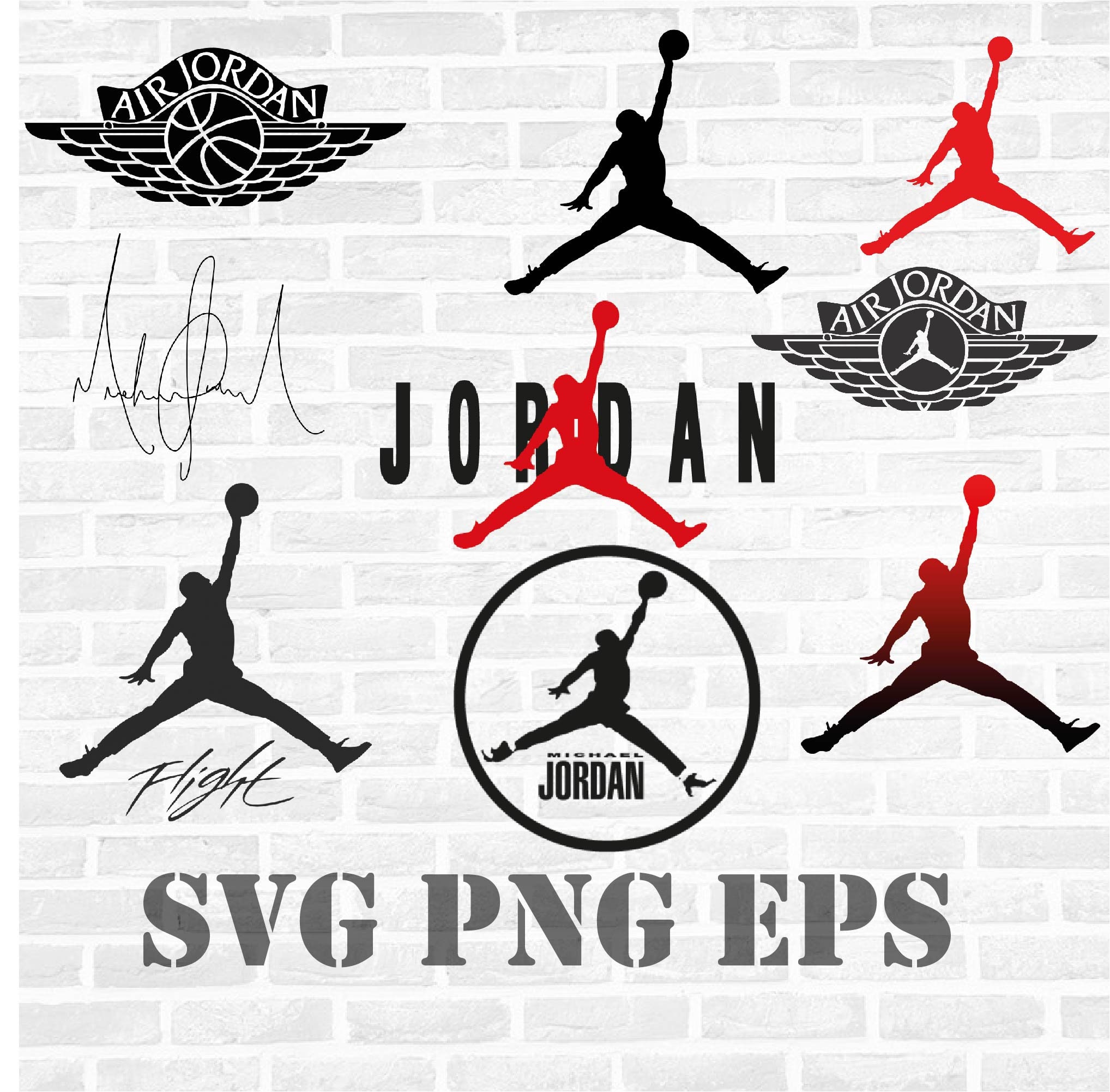 Michael Jordan 23 Logo - Jordan 23 Logo Red Png,Michael Jordan Png - free  transparent png images 