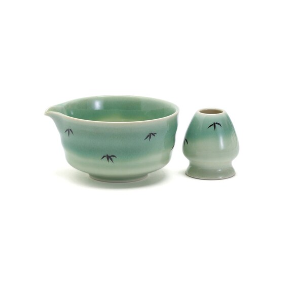 Set 5 Fruste Matcha In Bambù - Kit Completo Cerimonia Tè Giapponese
