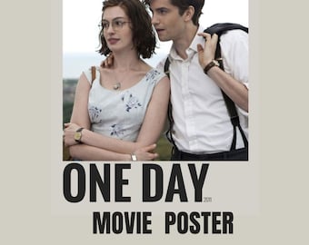 One Day Movie Poster: Anne Hathaway & Jim Sturgess (Digital Download)
