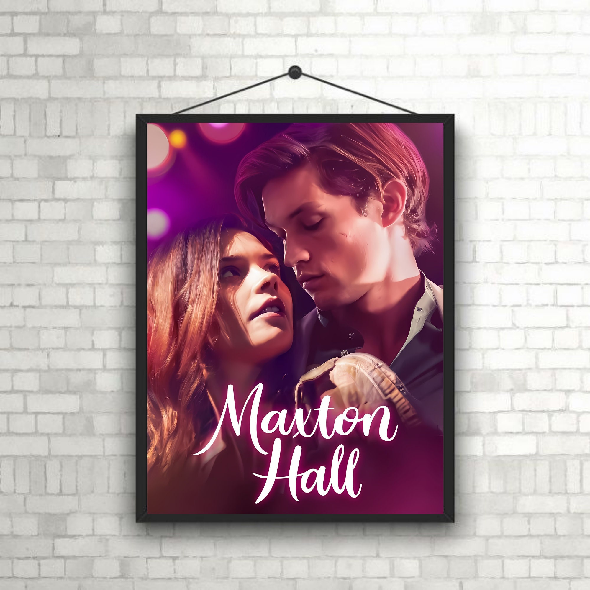 MAXTON HALL Series Poster, Maxton Hall Save Me, Mona Kasten Book, Damian Hardung, Harriet Herbig