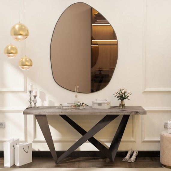 Custom Framed Mirror - Custom Sized Mirror - Custom Size Table