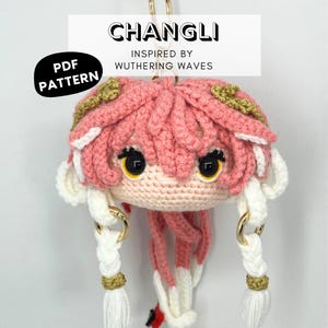 Modello solo testa "Wuthering Waves" di Changli