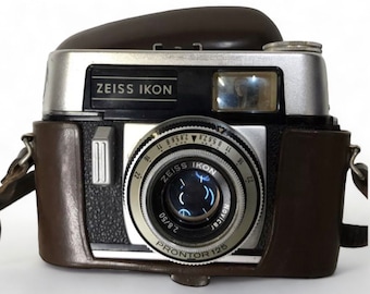 Zeiss Ikon Colora F Vintage Analog Camera 35 mm with case