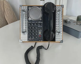 Teléfono fijo manos libres giratorio estilo retro de los 90 Spirit of St. Louis