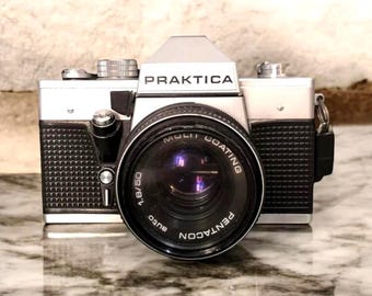 Praktica MTL 3 Vintage Analoge Camera Pentacon Auto 1.8/50 Multi Lens