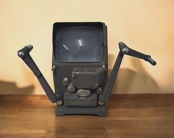 Moviola Fermovil Super 8 Vintage Años 60 Para Películas 8mm Películas Amateur