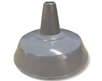 Lampada Industriale A Sospensione Soffitto Vintage Grigio Cappello Di Strega