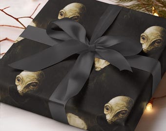 Carta da regalo aliena, carta da regalo Rembrandt, carta da regalo UFO, carta da regalo meme, regalo scherzoso, carta da regalo di compleanno fantascientifica, carta da regalo artistica divertente
