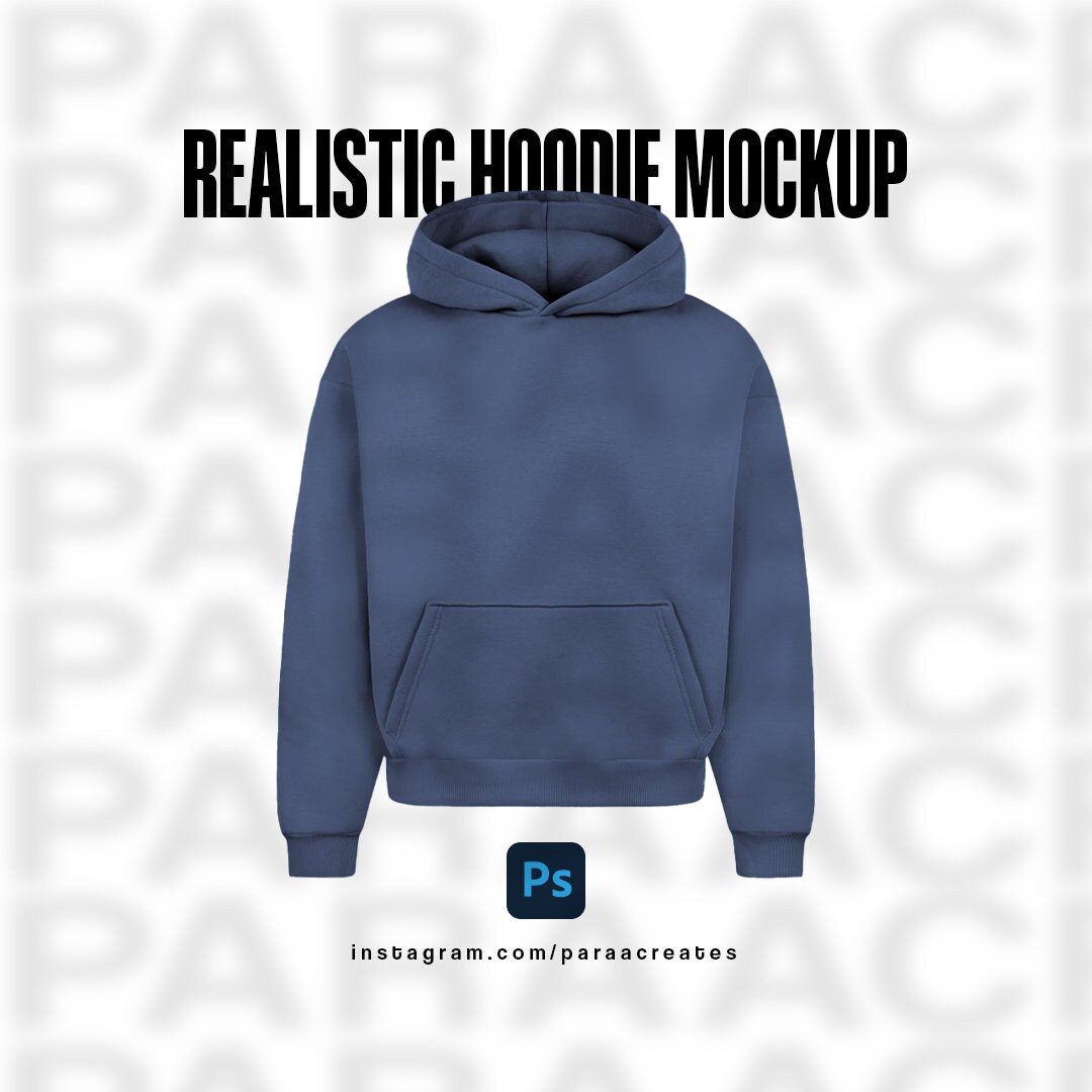 Realistic hoodie mockup discount